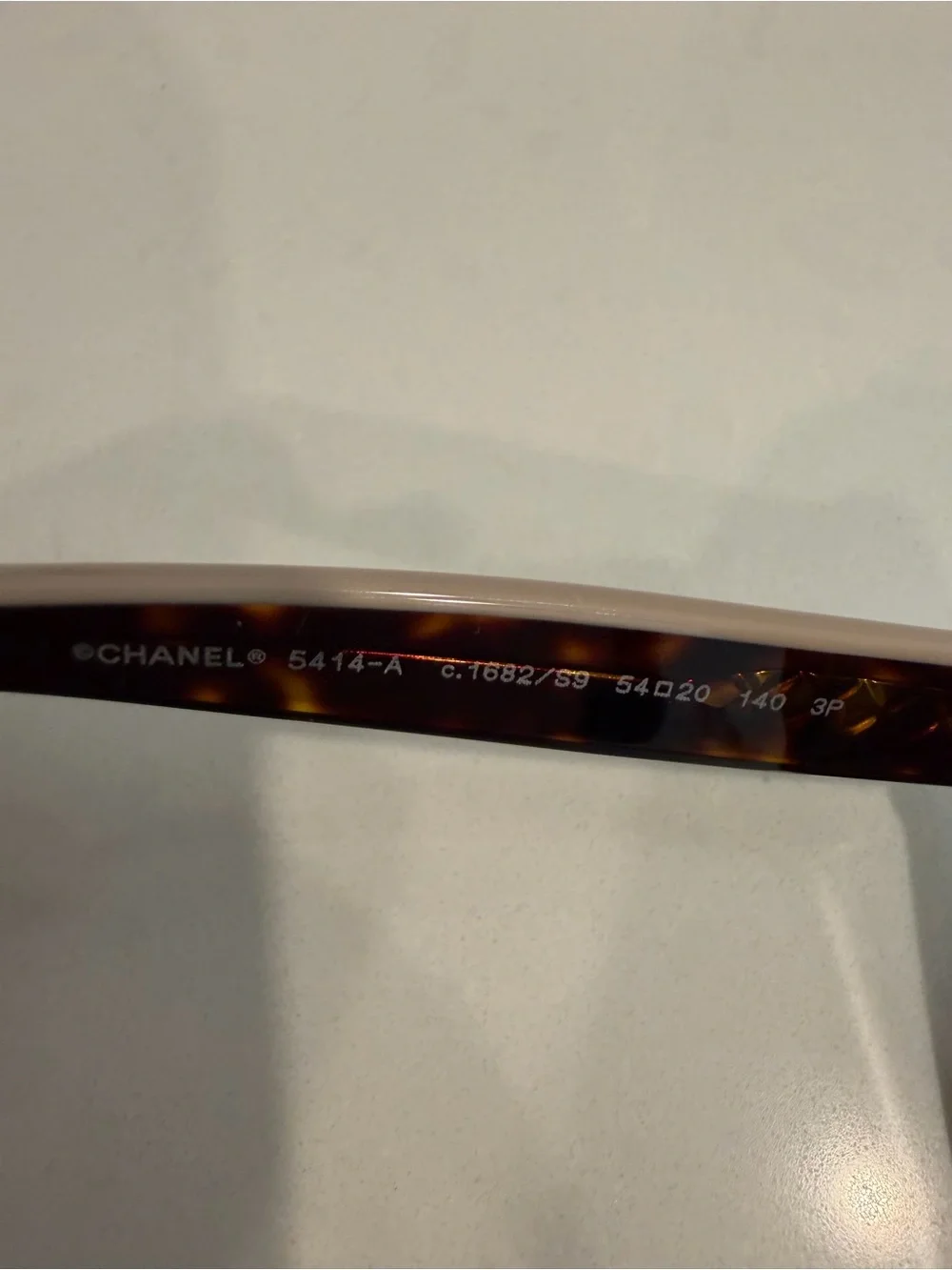Genuine Chanel polarized Tortoiseshell Sunglasses